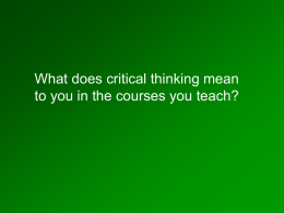 Lectures