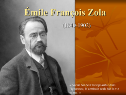 Emile Zola, écrivain et humaniste