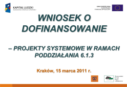 Prezentacja PO KL _Podsumowanie 2007_2009