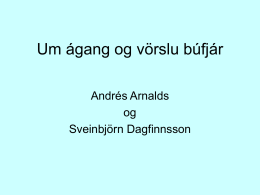 ANDRES-ARNALDS-Um-agang-og-vorslu-bufjar