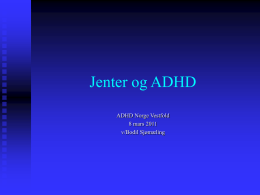 Jenter og ADHD