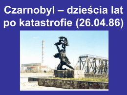 Czarnobyl ppt.
