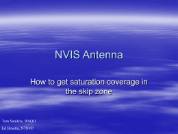 NVIS Antenna