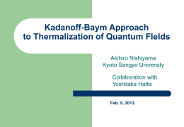 Kadanoff-Baym Approach to Thermalization of Quantum Fields