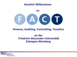 2 - FACT- Finance Auditing Controlling Taxation