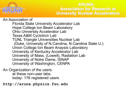 ARUNA facilities - Florida State University