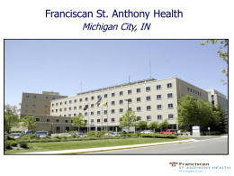 Franciscan Health Services, Inc. presentation
