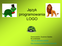 Programowanie w języku LOGO w programie Simba 3D