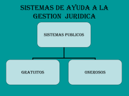 Sistemas de ayuda a la gestion juridica - Proyecto Digital