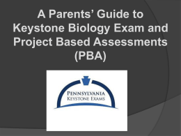 Keystone Biology Parent Information