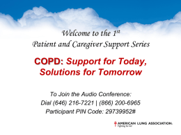 COPD - American Lung Association
