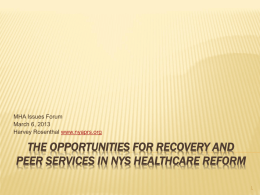 Managed Care - Mental Health America