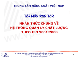 QM.9000.Public - Viện Năng suất Việt Nam