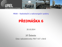 přednáška 6 - Ústav radioelektroniky