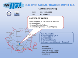 CURTEA DE ARGEŞ - IPEE Amiral Trading Impex S.A.
