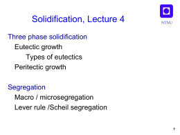 IISc solidification lecture 4