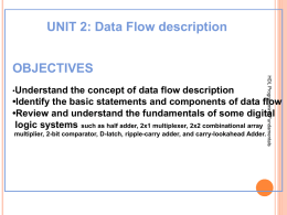 UNIT-2-Data-Flow-description - KIT