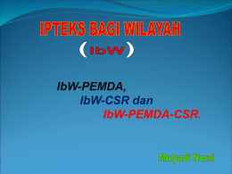 IbW-2015 - LPPM Undip