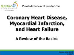 G-0967 Coronary Heart Disease, Myocardial