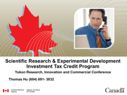 Scientific Research & Experimental Development