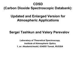 CDSD (Carbon Dioxide Spectroscopic Databank): Updated and