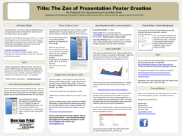 poster template