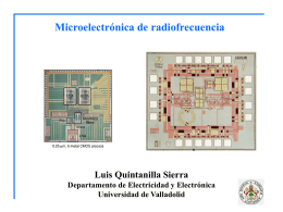 Microelectrónica de radiofrecuencia