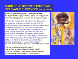 28 Kako se je okrepilo politično delovanje Slovencev