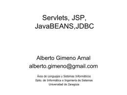 JSP - Eolo Home Page - Universidad de Zaragoza