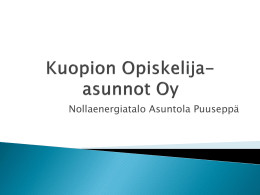 Kuopion opiskelija-asunnot Oy