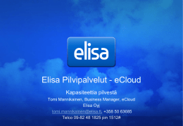 Elisa Cloud