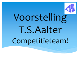 competitie team - Tennishal Aalter
