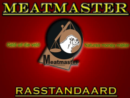 Ras standaarde - Meatmaster SA