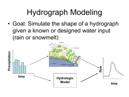 Hydrologic Modeling Systems Approach
