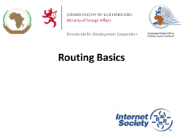 1 - Routing Basics