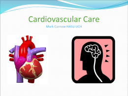 Cardiovascular care