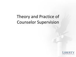 Counselor Education and Supervision, 47