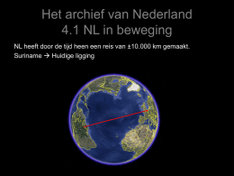 Het archief van Nederland 4.1 NL in beweging