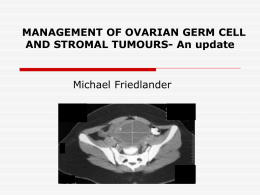 Ovarian Germ Cell Tumors