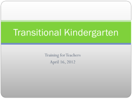PowerPoint - Shasta County Office of Education