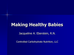 making-healthy-babies - Low