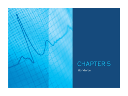 Chapter 5: Workforce  - American Hospital Association