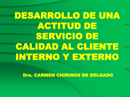 Dra. CARMEN CHIRINOS