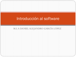 Introducción al software