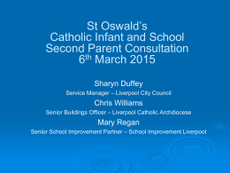 St Oswald`s Consultaton presentation