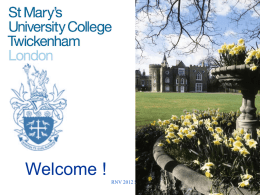 St Mary`s College