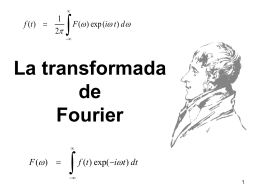Transformada de Fourier