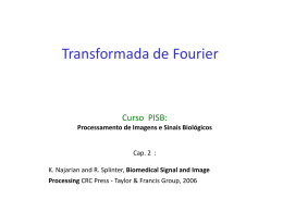 Transformada Fourier