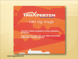 Papiruld Danmark - Tagxperten tag & facade