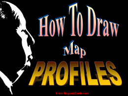How to Draw Map Profiles